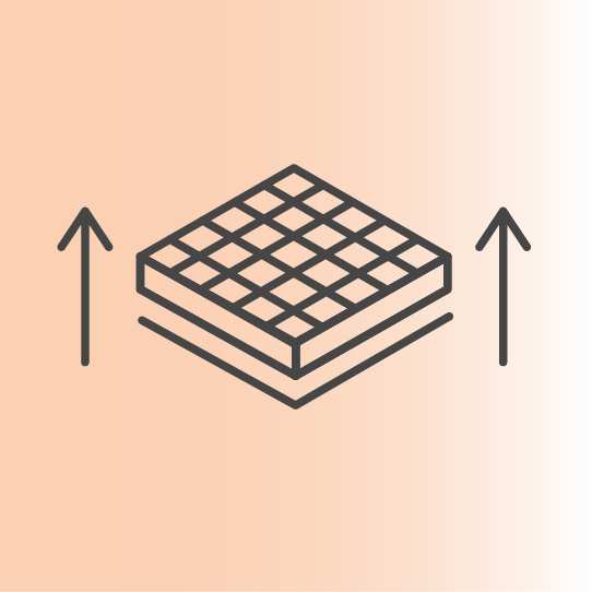 Raised floors icon